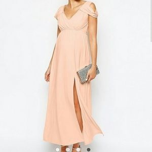 Blush Maternity Maxi Dress